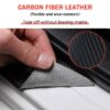 Car Rear Bumper Protector for Mazda 3 6 CX-5 CX-8 CX-30, Anti-Scratch Carbon Fiber Trunk Sill Plate Strong Sticky Stickers, Auto Trunk Door Sill