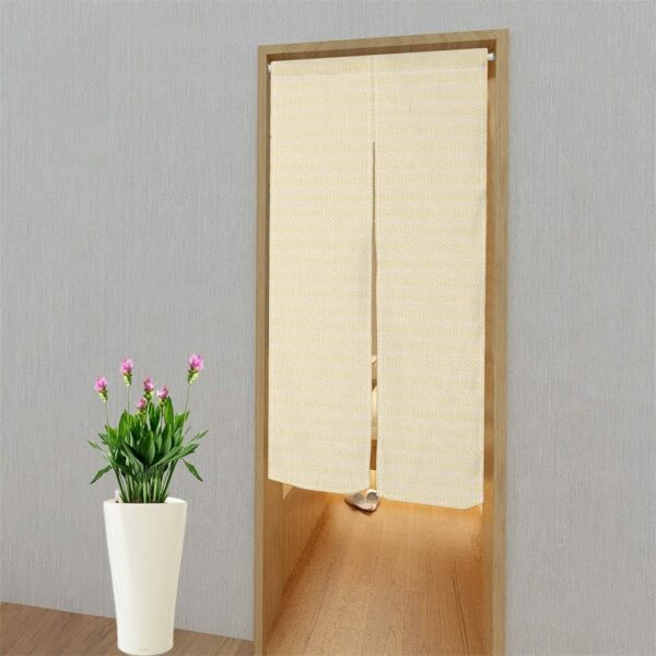 Leowefowa Traditional Japanese Noren Doorway Curtain Long Type Window Treatment Doorway Curtain Tapestry for Ukiyoe Room Divider Home Decoration