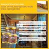 Everbuild Quick Drying Wood Stain, Mahogany, 750 ml