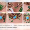 Pony Beads, Multi-Colored Bracelet Beads, Beads for Hair Braids, Beads for Crafts, Plastic Beads, Hair Beads for Braids (Small Pack, Earth Tone)…