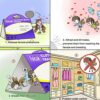Faicuk Clothes Moth Traps Pheromone Moth Traps Sticky Moth Killer for Clothes and Carpet Moth (6 Pack) …