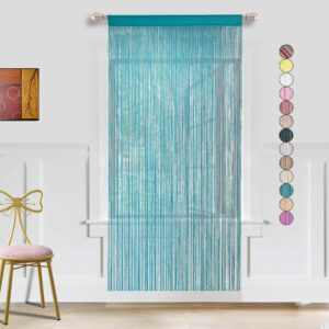 HSYLYM Door Curtain Window Curtains Door Decorations Room Dividers Decorations for RoomDoorwaysWallClosetParty and FurnitureOne Piece DesignW35xL