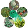 Garden Netting 4 X 10 m Green Anti Bird Netting Pond Trees Netting for Plants Protection Garden Mesh Fruit Pea Netting with 30 Pcs Cable Ties and