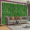 GoldCister Artificial Leaf Screening, Expanding Trellis Fence Roll With Ivy Leaves, UV Fade Protected Privacy Hedging Wall Landscaping Garden Fen