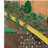 HOZELOCK - Flat Sprinkler Hose 15 m : Perforated Hose Producing a Fine Spray like a Sprinkler, for Watering Narrow, Long Surfaces (27 m²), Ready