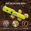 DEWINNER Metal Detector, Fully Water-Proof Search Pin-Pointer,Gold Detector Pinpointing Finder Probe, 360° Search High Accuracy Treasure Bounty H