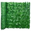 GoldCister Artificial Leaf Screening, Expanding Trellis Fence Roll With Ivy Leaves, UV Fade Protected Privacy Hedging Wall Landscaping Garden Fen