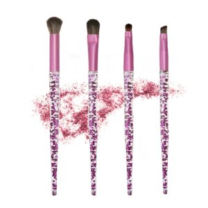 Eyeshadow Blending Brushes 4Pcs Eyeshadow Applicators Brush Eye Makeup Brushes Multifunctional Eye Brush Set
