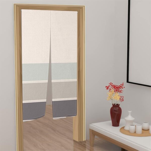 Leowefowa Traditional Japanese Noren Doorway Curtain Long Type Window Treatment Doorway Curtain Tapestry for Ukiyoe Room Divider Home Decoration