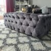 4PCS Furniture Legs 2 inch Metal Sofa Legs Silvery Color Replacement for Coffee Table TV Cabinet Ottoman Sofa Couch Cupboard Foot
