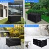 Rattan Garden Furniture 4 Piece Patio Set with Rattan Garden Table and Garden Chairs Garden Bistro Set for 4 with Optional Rattan Garden Furnitur