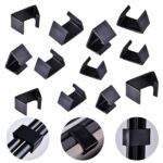 Outdoor Patio Wicker12 Pieces Furniture Sofa Clips Rattan Furniture Clips 1.6722.3 inch Chair Sofa Fasteners Clips for Restaurant Rattan Chairs G