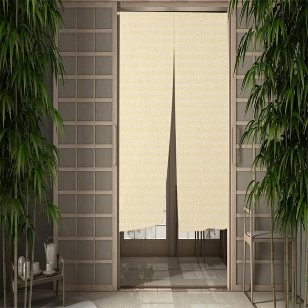 Leowefowa Traditional Japanese Noren Doorway Curtain Long Type Window Treatment Doorway Curtain Tapestry for Ukiyoe Room Divider Home Decoration